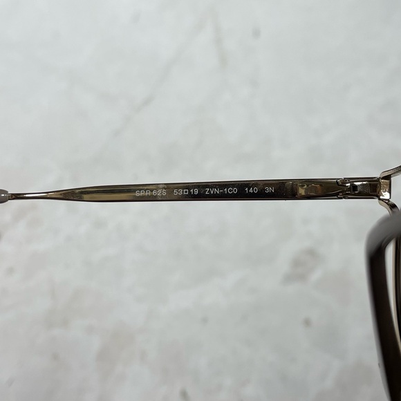 Prada for Women - SPR 62S ZVN-1C0 Gold Sunglasses - Picture 8 of 8